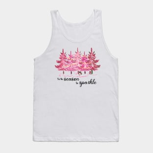 Tis The Season To Be Sparkle Tank Top